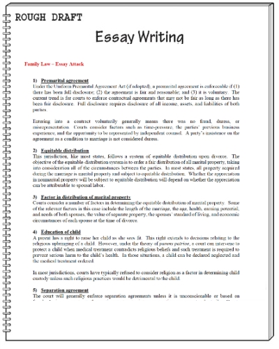 Essay Attack: Family Law - The International Lawyer